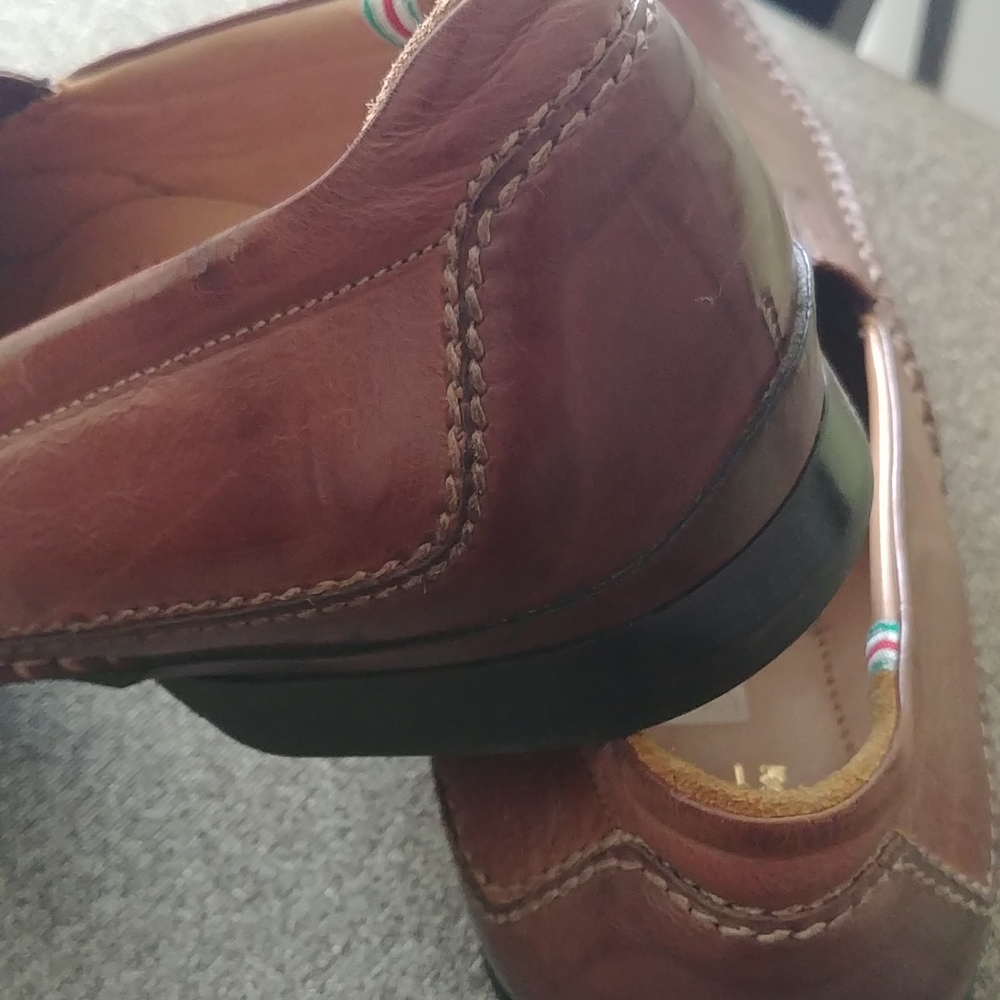 Like new GalizioTorresi hand stiched Leather shoes, size 42, Made in Italy - Picture 4 of 16